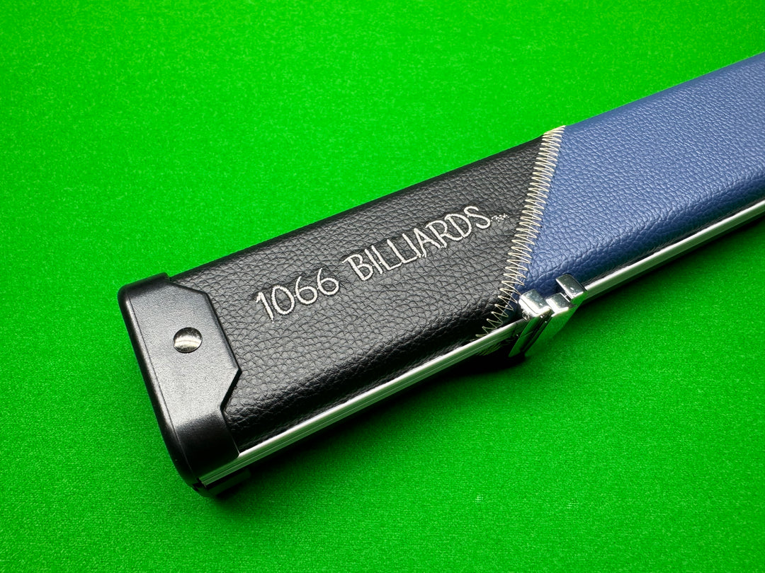 1066 Billiards Halo Cue Case Blue and Black