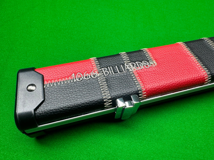 1066 Billiards Halo Cue Case Red and Black